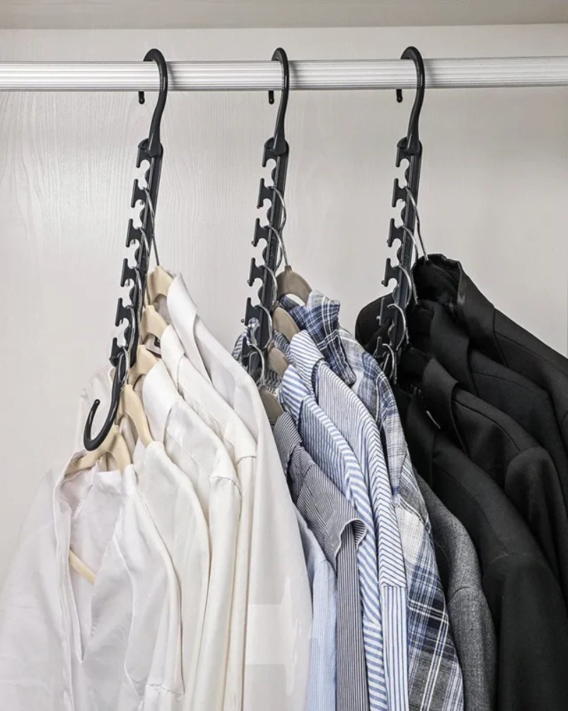 Organizer do szafy na wieszaki ubrania Space Master 8szt