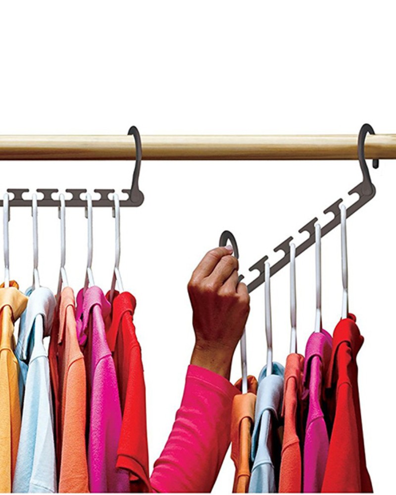 Organizer do szafy na wieszaki ubrania Space Master 8szt