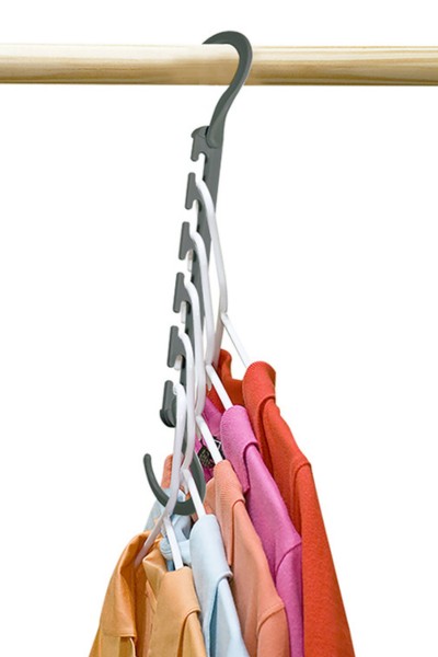 Organizer do szafy na wieszaki na ubrania Space Master 8szt