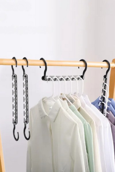 Organizer do szafy na wieszaki na ubrania Space Master 8szt