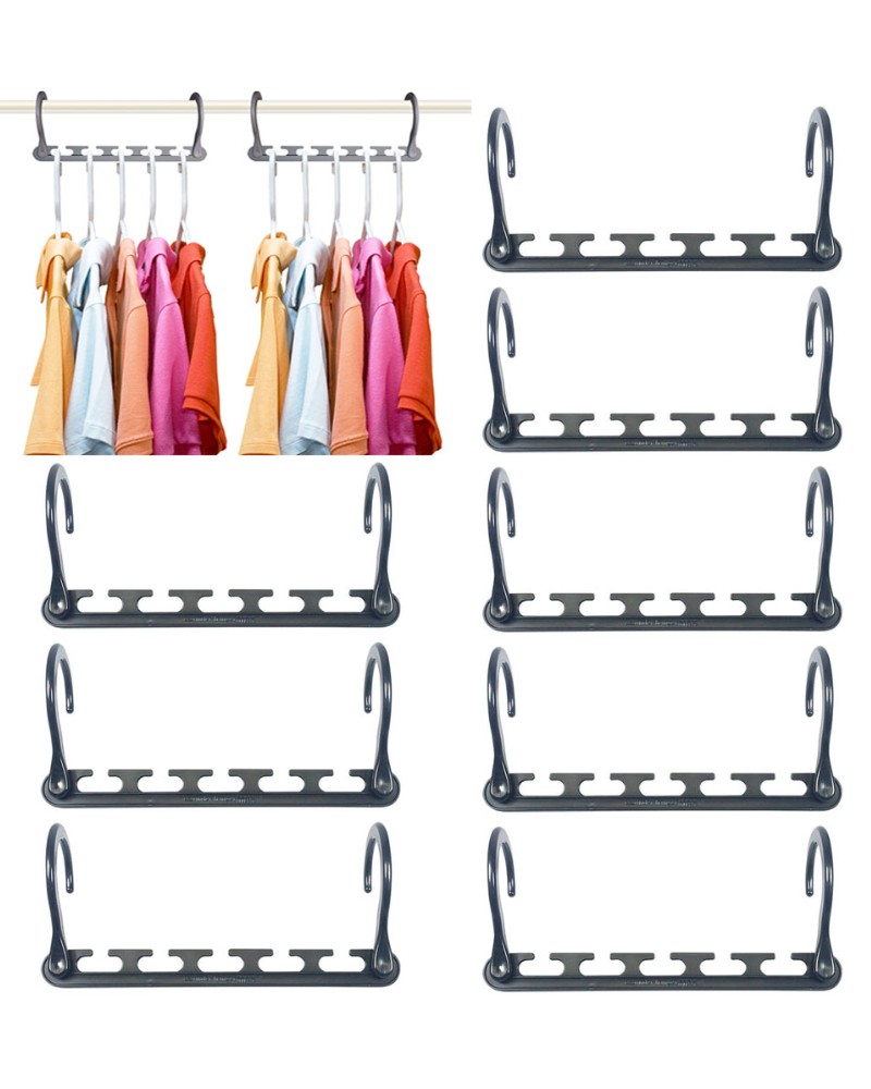 Organizer do szafy na wieszaki ubrania Space Master 8szt