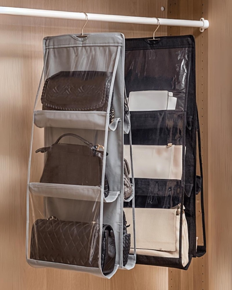 Organizer na torebki do szafy garderoby