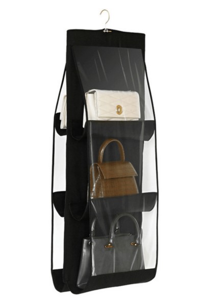 Organizer na torebki do szafy garderoby