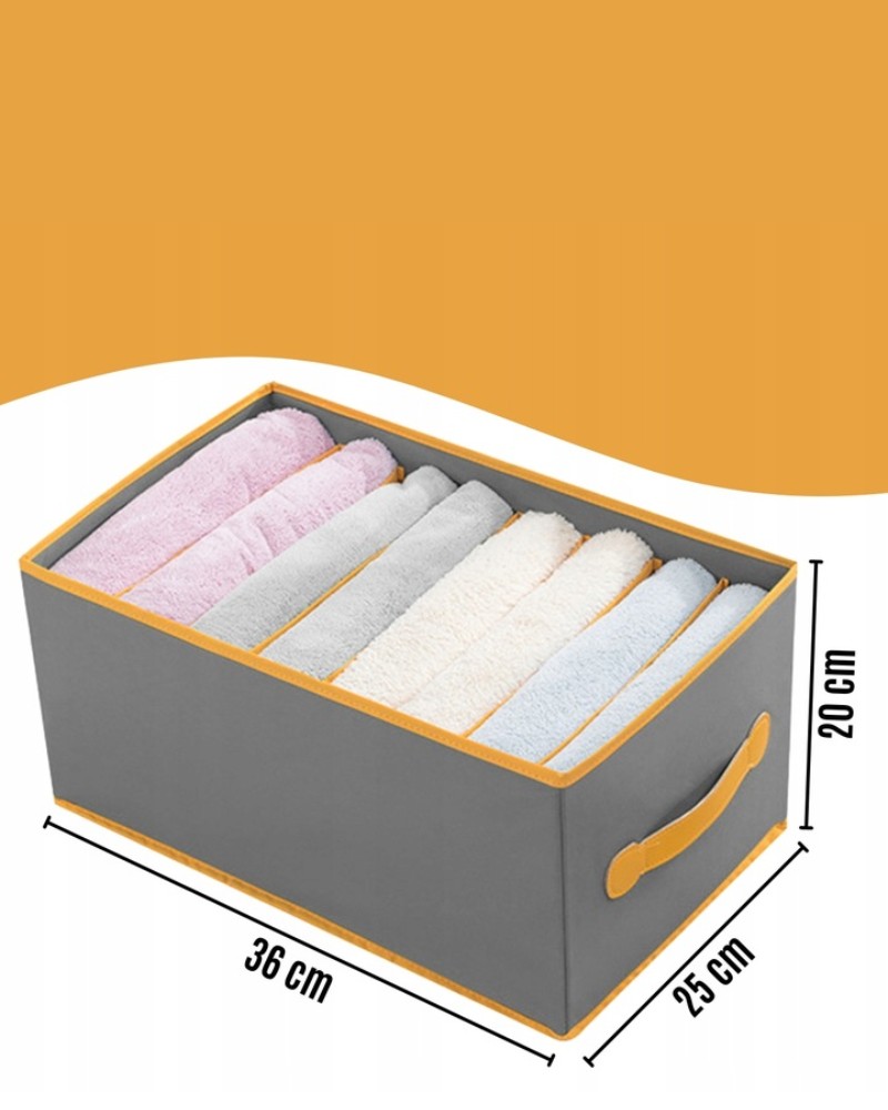 Organizer pudełko do szuflady szafy szafki na ubrania