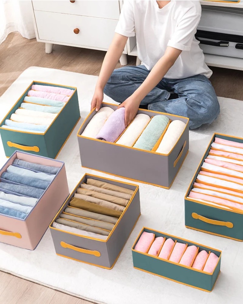 Organizer pudełko do szuflady szafy szafki na ubrania