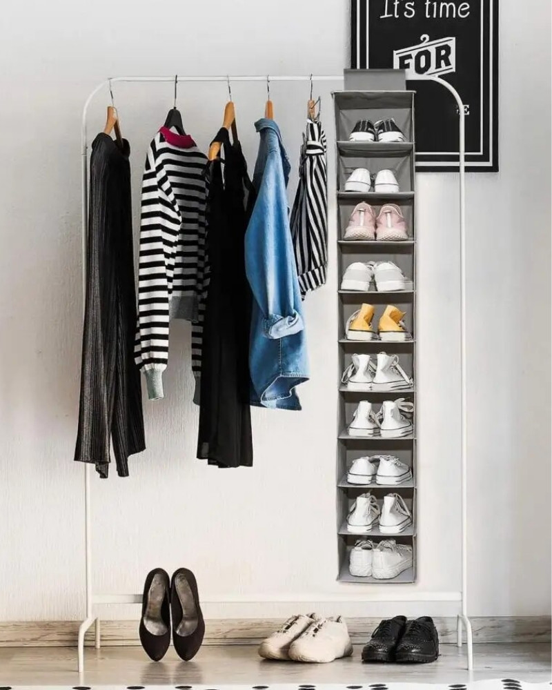 Organizer wiszący do szafy na obuwie odzież