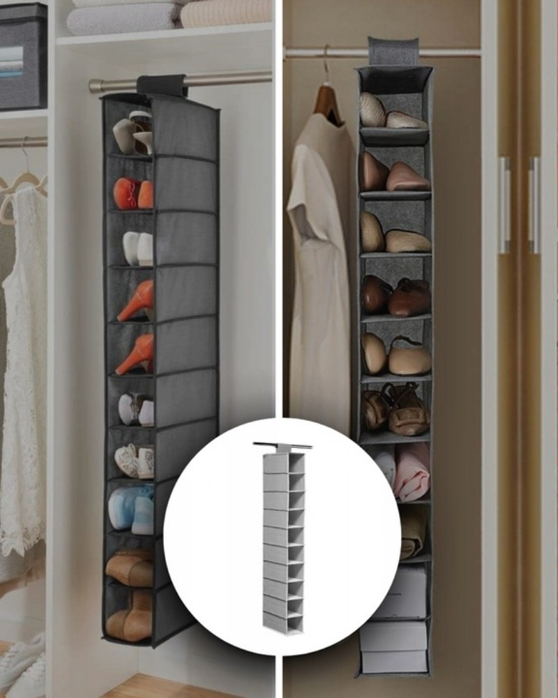 Organizer wiszący do szafy na obuwie odzież