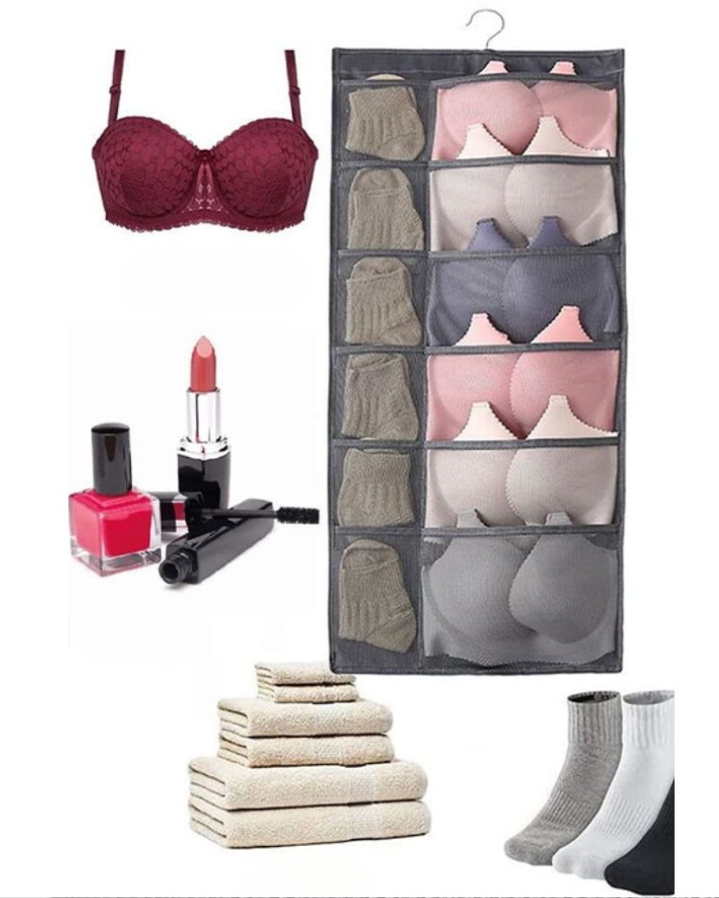 Organizer wiszący na bieliznę do szafy