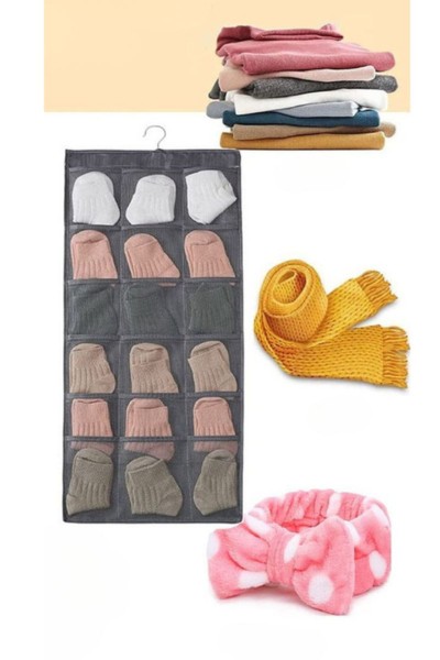 Organizer wiszący na bieliznę do szafy