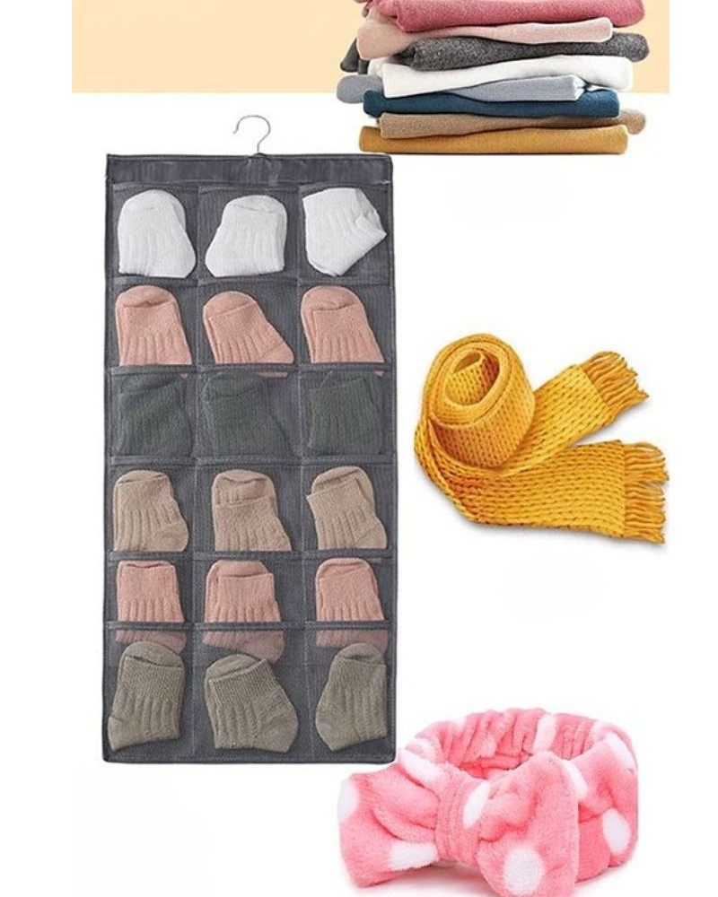 Organizer wiszący na bieliznę do szafy