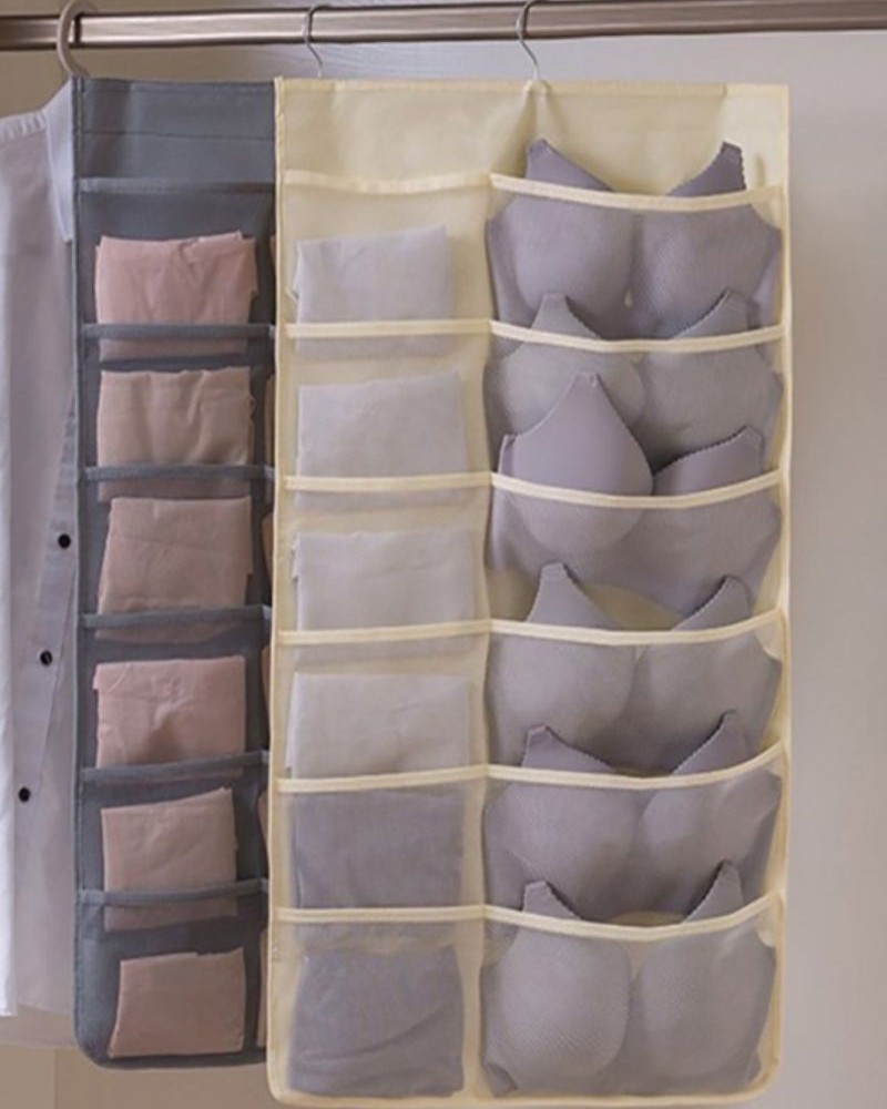 Organizer wiszący na bieliznę do szafy