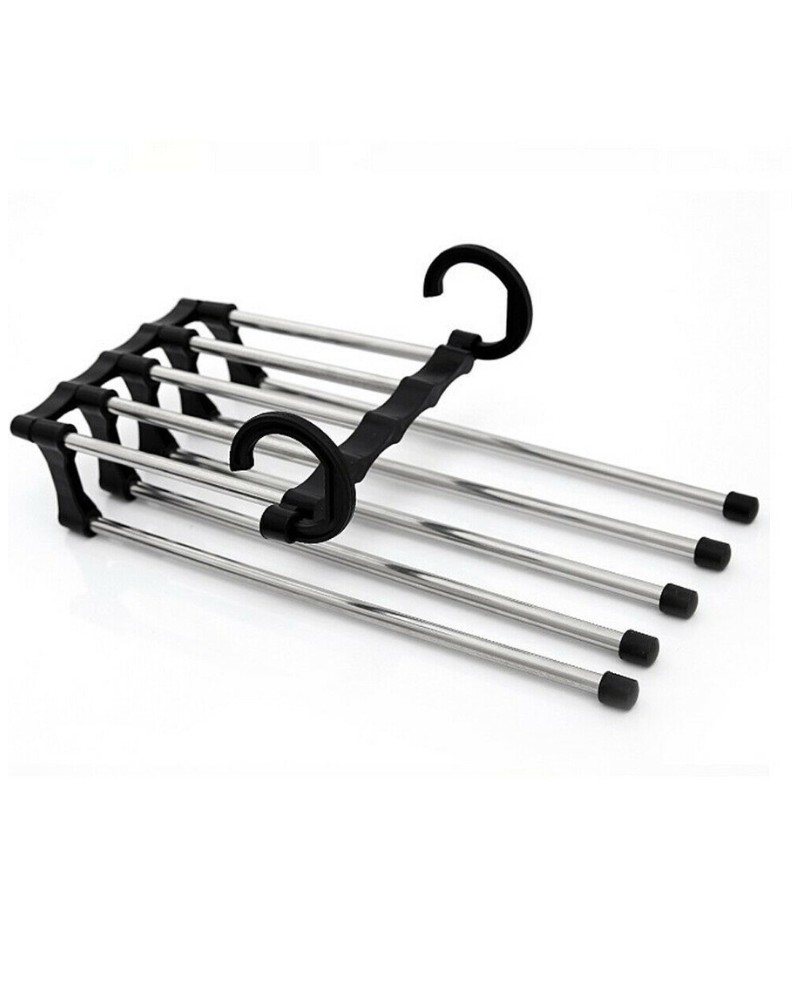 Wieszak na 5 par spodni składany i praktyczny