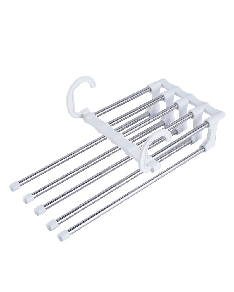 Wieszak na 5 par spodni składany i praktyczny