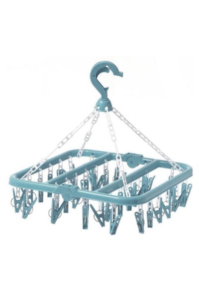 Wieszak suszarka na skarpety bieliznę składana