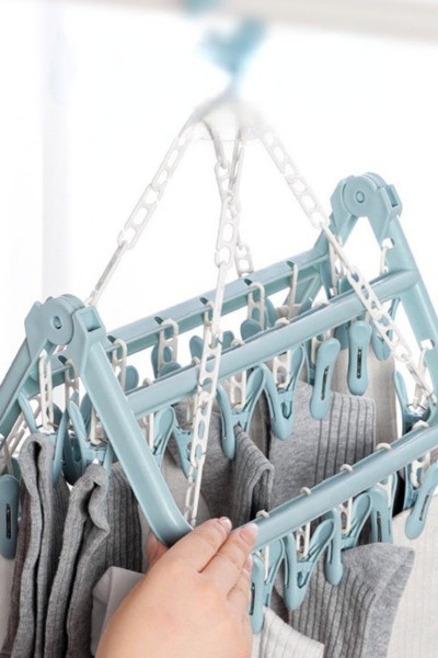 Wieszak suszarka na skarpety bieliznę składana wymiary