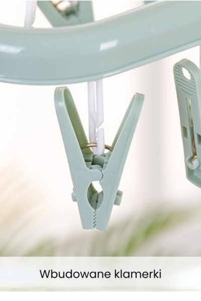 Wieszak suszarka na skarpety bieliznę składana wymiary