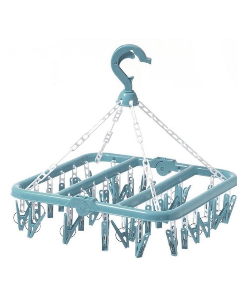 Wieszak suszarka na skarpety bieliznę składana