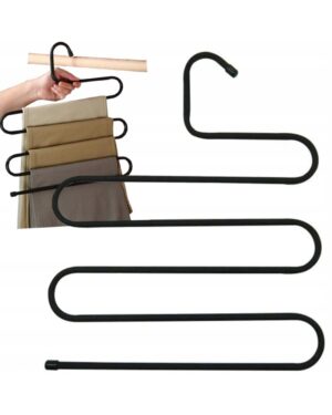 Wieszak wiszący na spodnie do szafy 5 par
