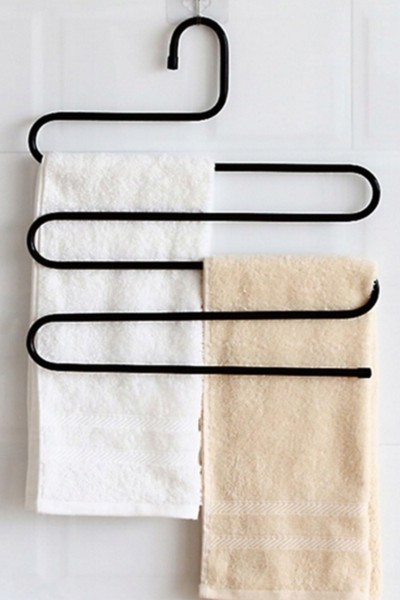 Wieszak wiszący na spodnie do szafy 5 par