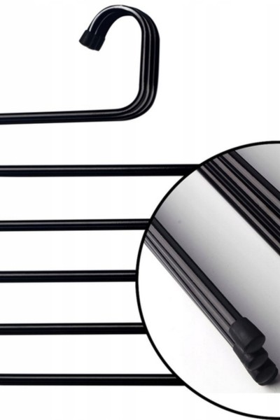 Wieszak wiszący na spodnie do szafy 5 par