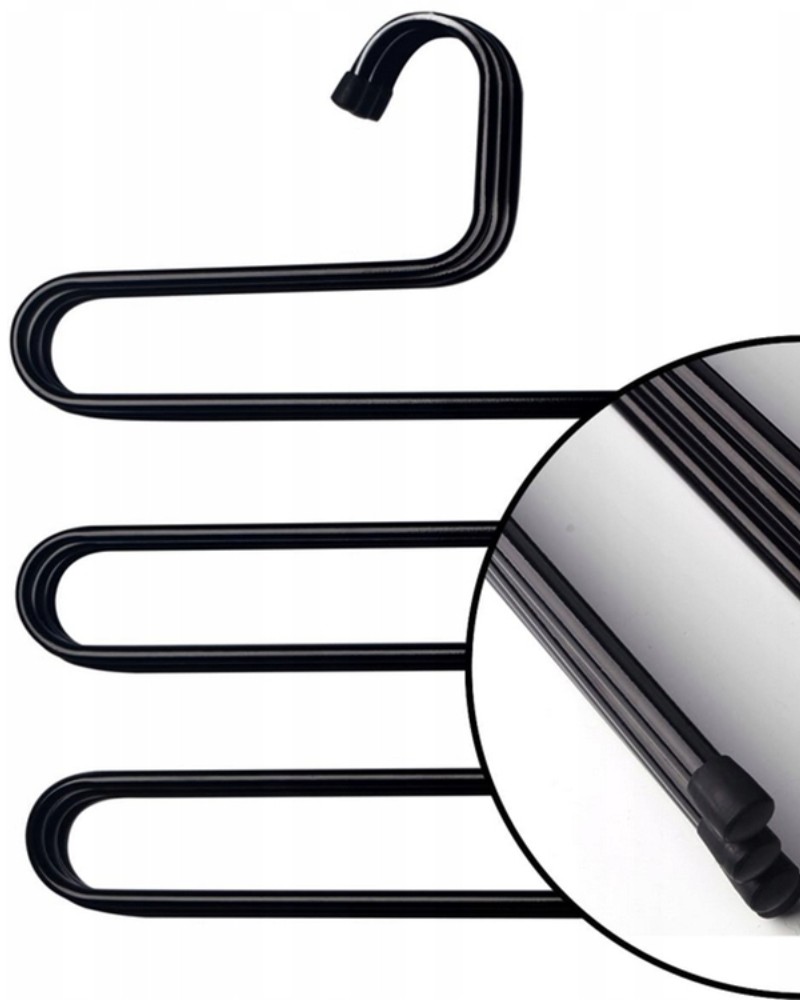 Wieszak wiszący na spodnie do szafy 5 par