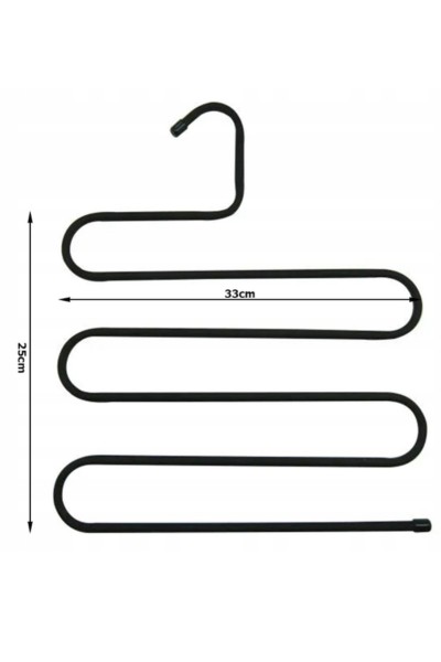 Wieszak wiszący na spodnie do szafy 5 par