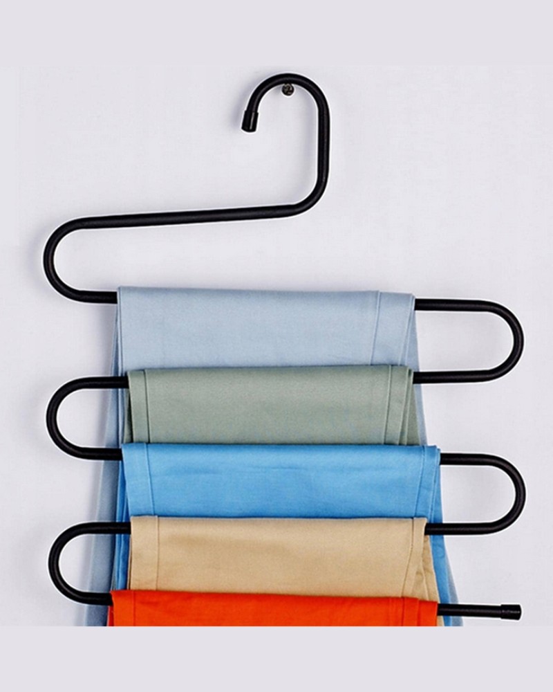 Wieszak wiszący na spodnie do szafy 5 par