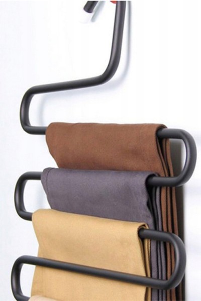 Wieszak wiszący na spodnie do szafy 5 par