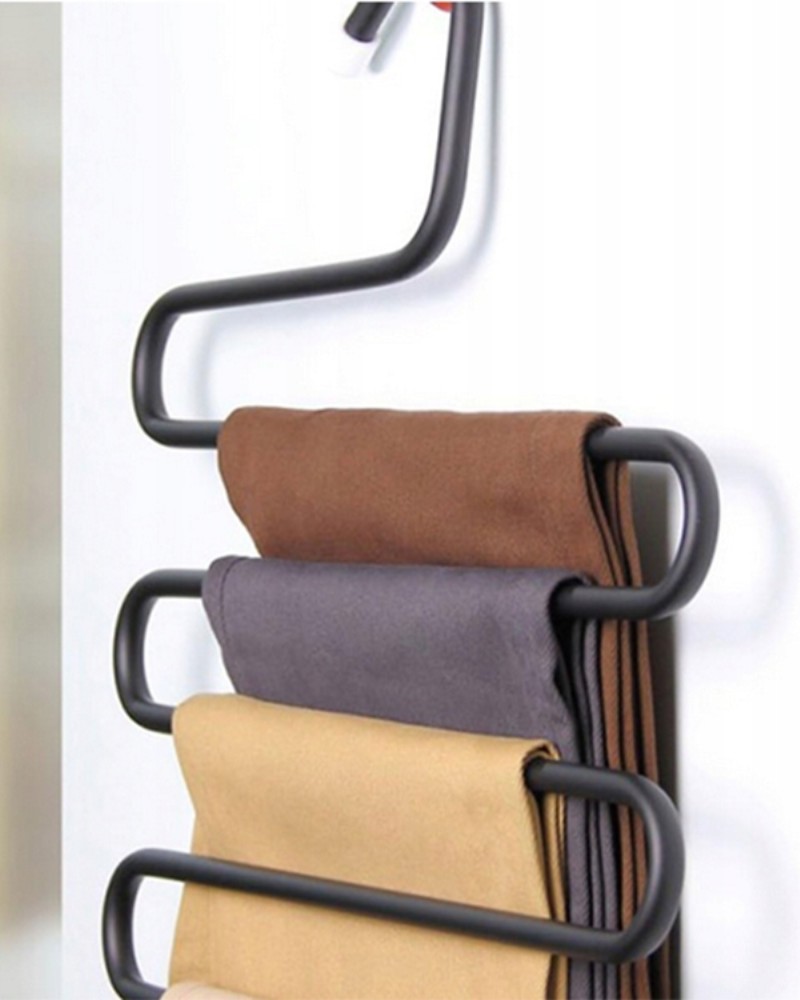 Wieszak wiszący na spodnie do szafy 5 par