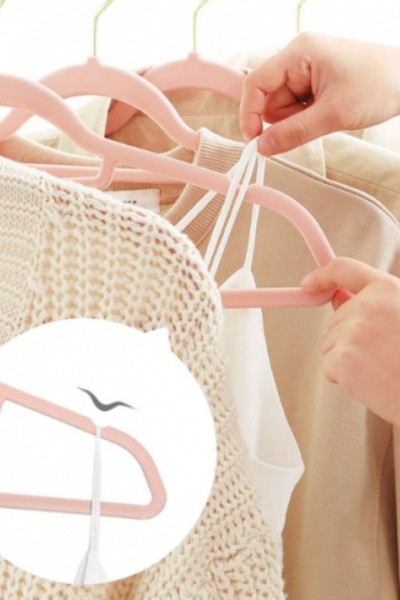 Wieszaki na koszule antypoślizgowe