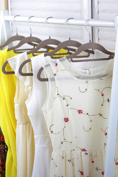 Wieszaki na koszule antypoślizgowe