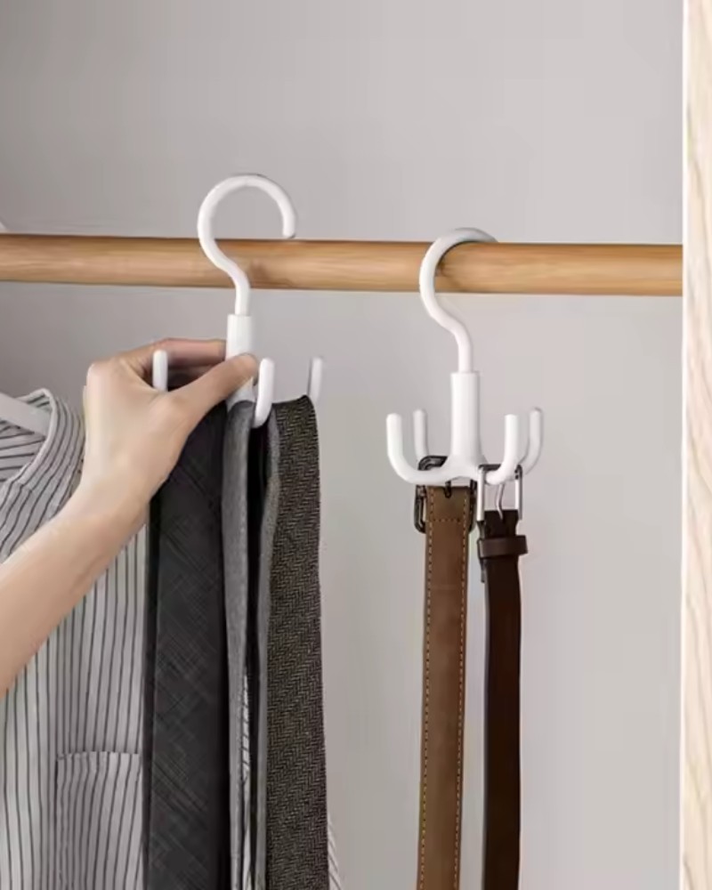 Wieszak do szafy na paski szaliki apaszki torebki