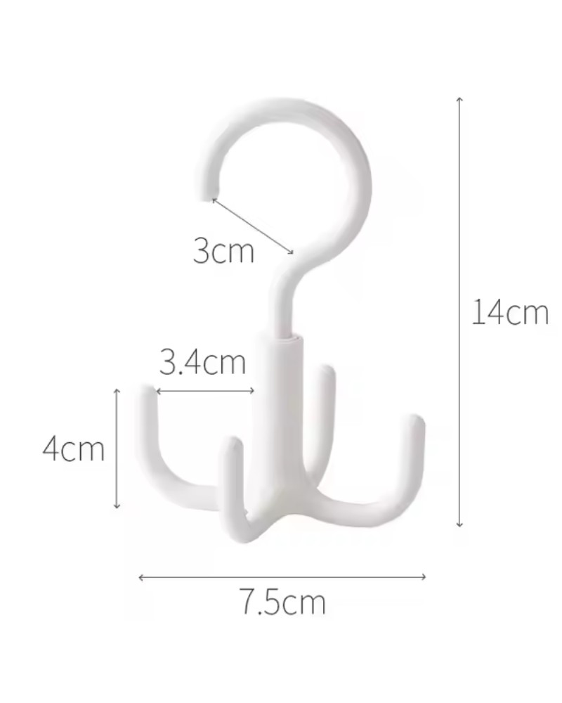 Wieszak do szafy na paski szaliki apaszki torebki