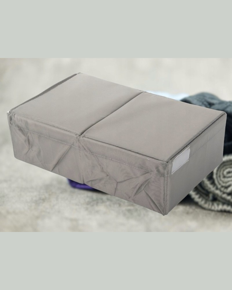 Pudełko organizer na odzież bieliznę ręczniki do szafy szuflady 50x20 cm