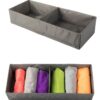 Pudełko organizer na odzież bieliznę ręczniki do szafy szuflady 50x20 cm