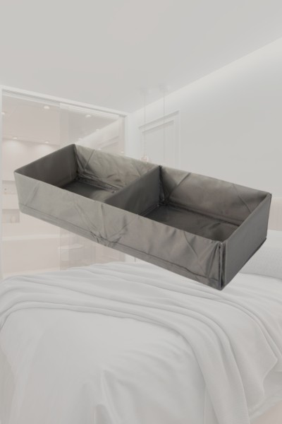 Pudełko organizer na odzież bieliznę ręczniki do szafy szuflady 50x20 cm