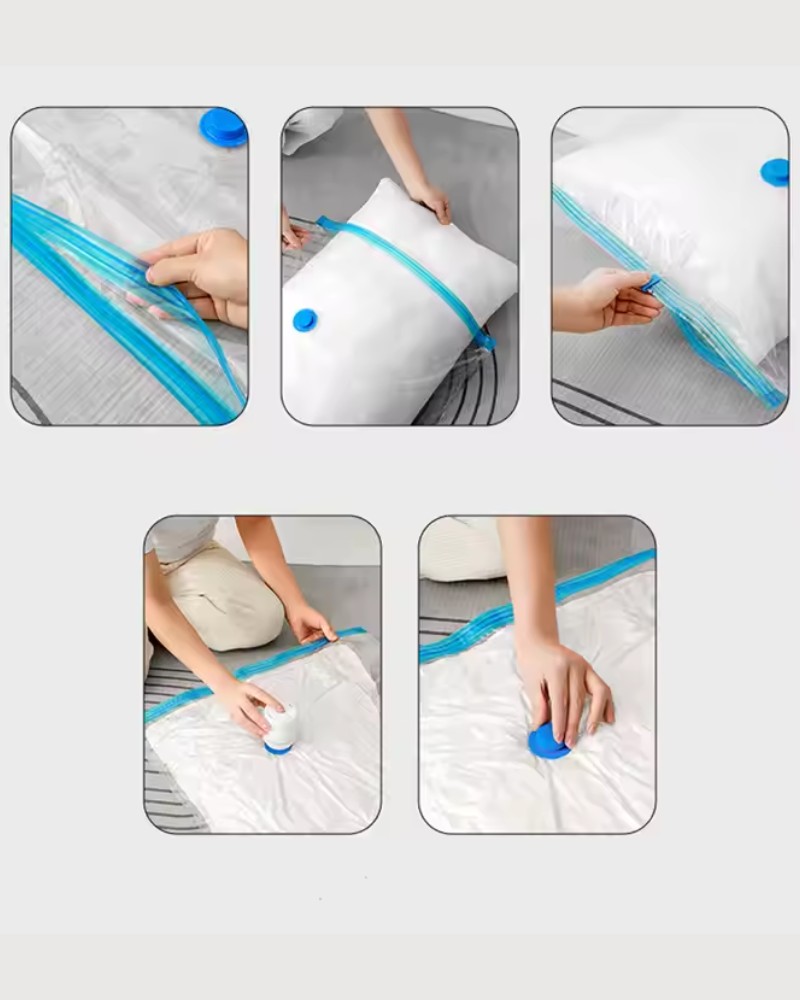 Worek próżniowy pokrowiec na ubrania 70x100 cm