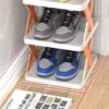 Półka na buty regał składana praktyczny organizer 5 półek