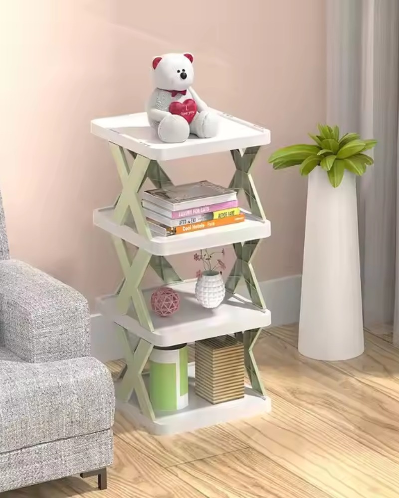 Półka na buty regał składana praktyczny organizer 5 półek