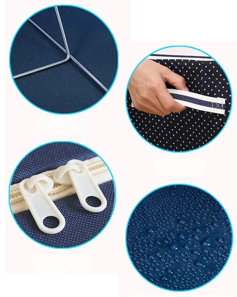 Pojemnik na pościel ubrania zamek stelaż Stackbox wzmocniony 40x30