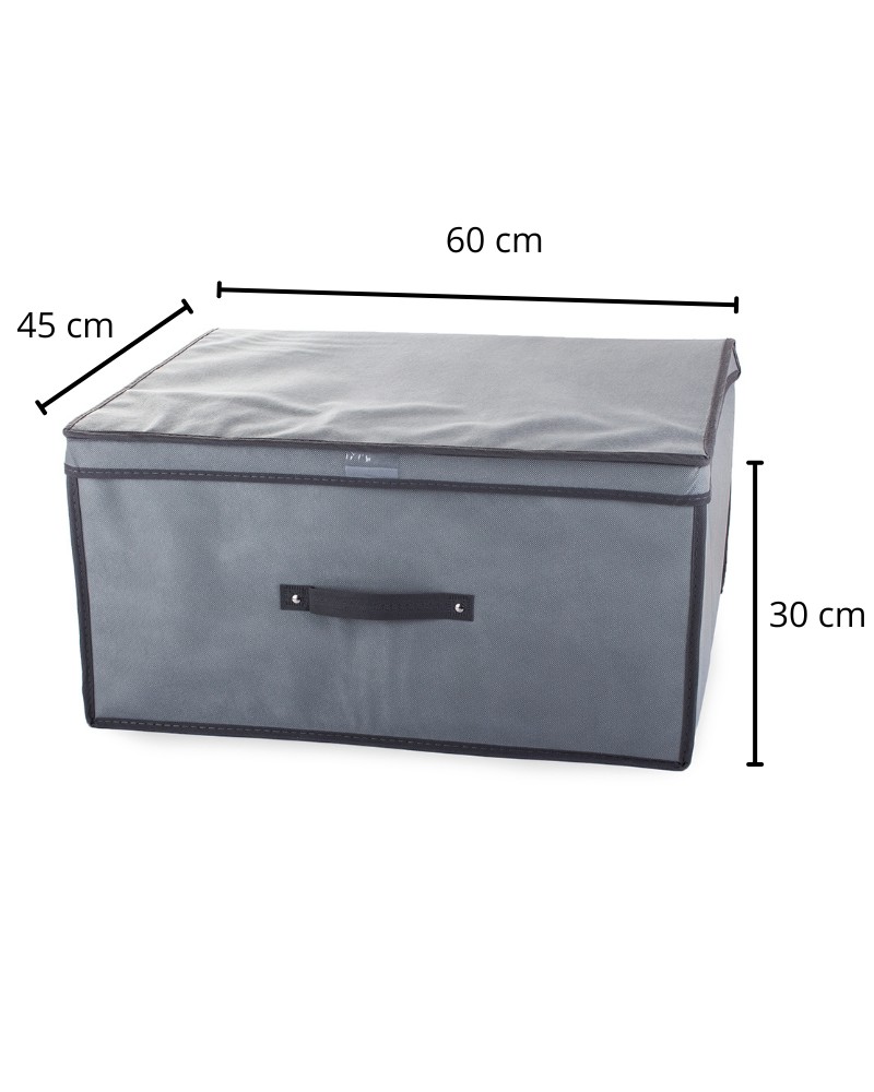 Pojemnik pudełko organizer do szafy na odzież pościel ręczniki zamykany 60x45