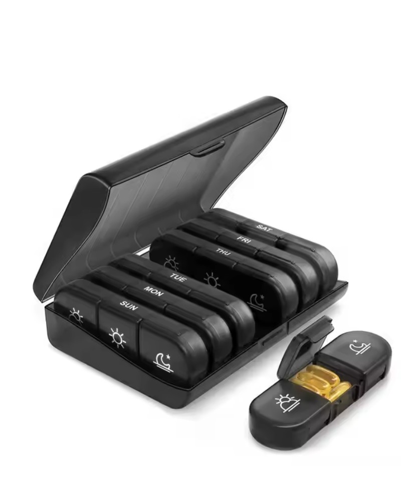 Organizer pudełko praktyczne na tabletki na 7 dni tygodnia