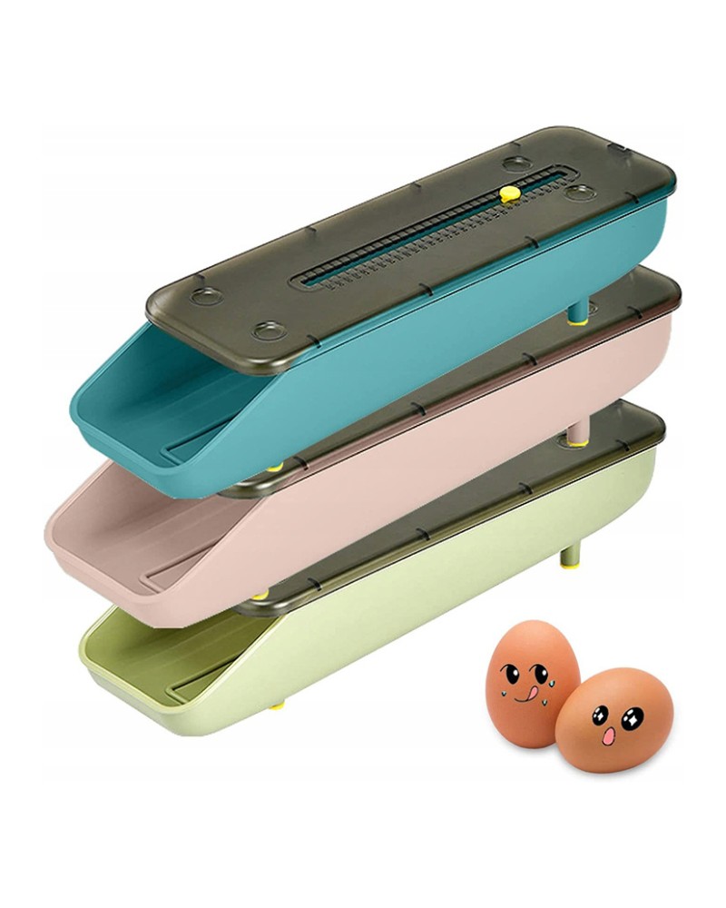 Organizer pojemnik na jajka organizer do lodówki podajnik na 6-8 jajek