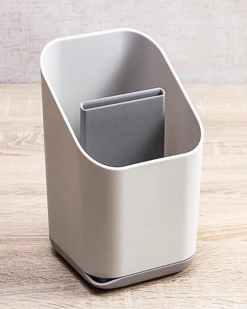 Suszarka do sztućców pojemna i praktyczna z ociekaczem