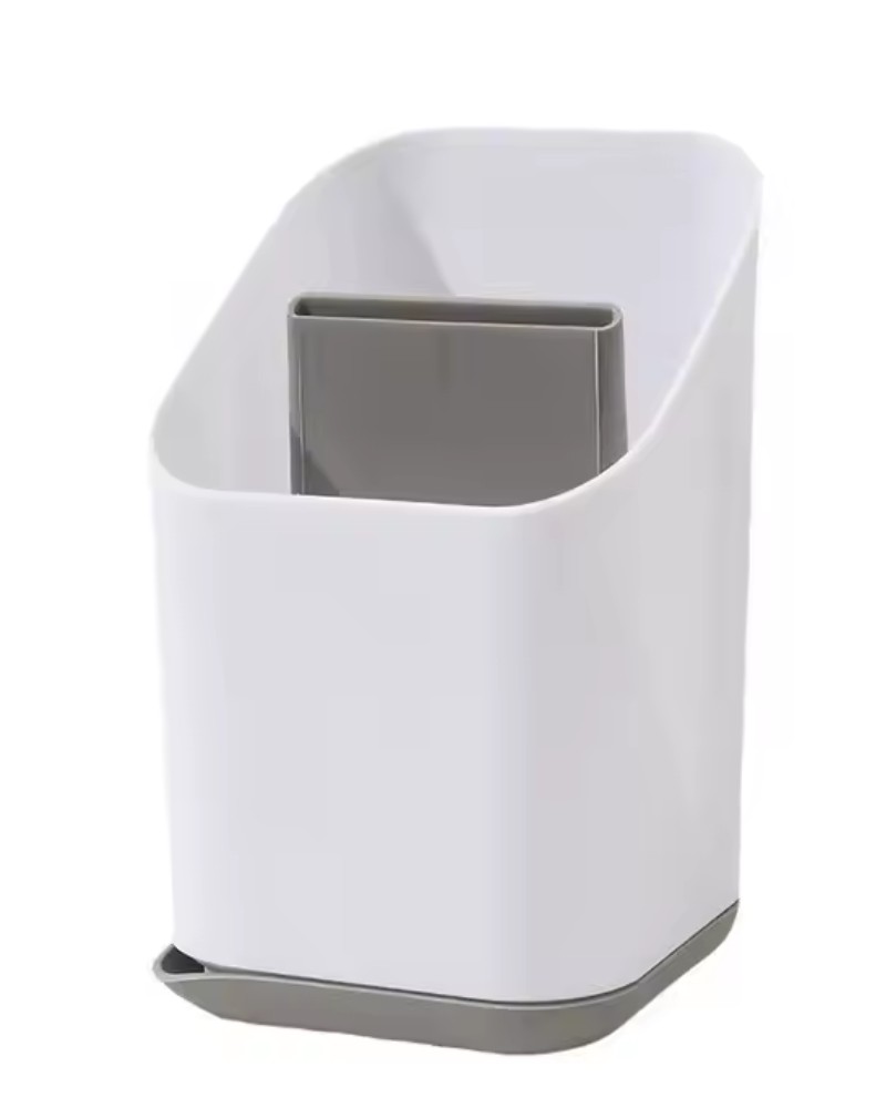 Suszarka do sztućców pojemna i praktyczna z ociekaczem