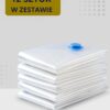 Zestaw worków próżniowych na ubrania pościel 12 szt.
