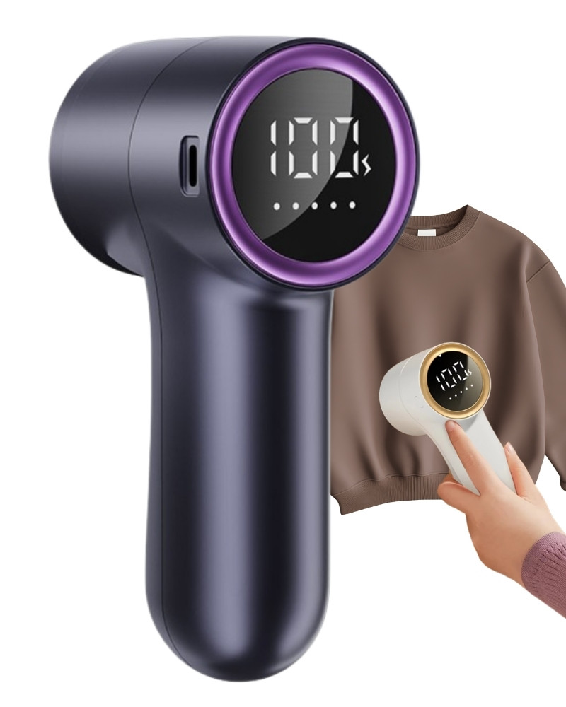 Golarka maszynka elektryczna do ubrań swetrów z wyświetlaczem LED