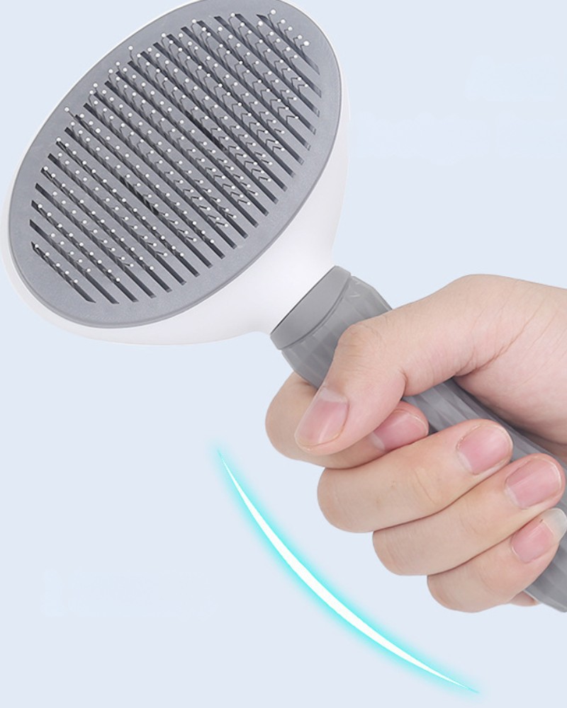 Szczotka samoczyszcząca do sierści psa kota bezpieczna