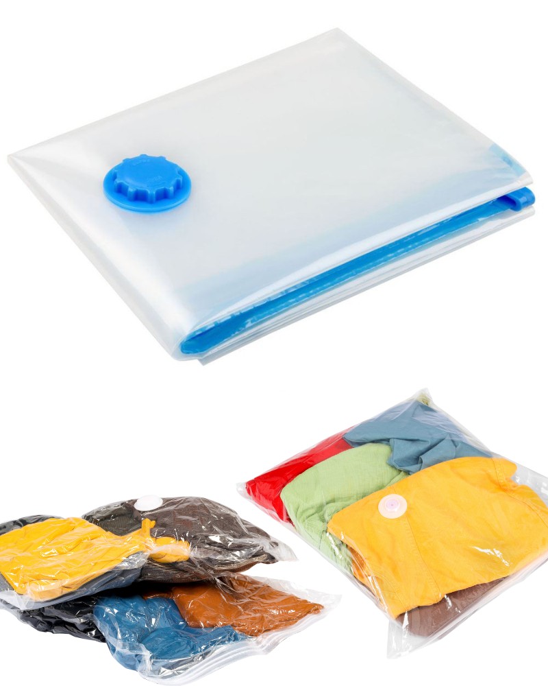 Worek próżniowy na ubrania odzież do szafy 50x60