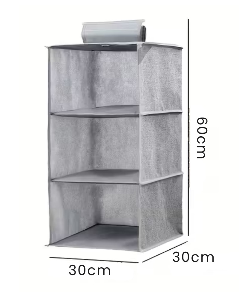 Organizer do szafy wisząca półka z 3 półkami 60cm